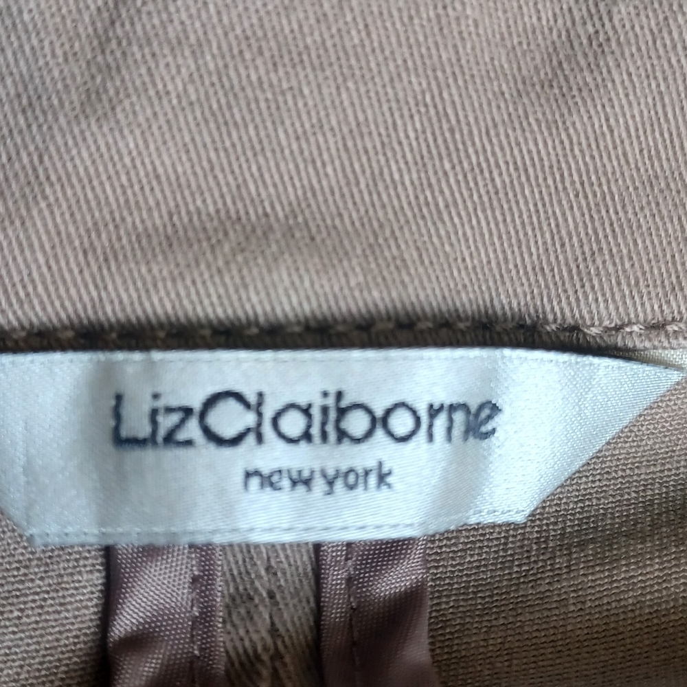 Liz Claiborne Women Size 4 Beige Blazer - Picture 2 of 15